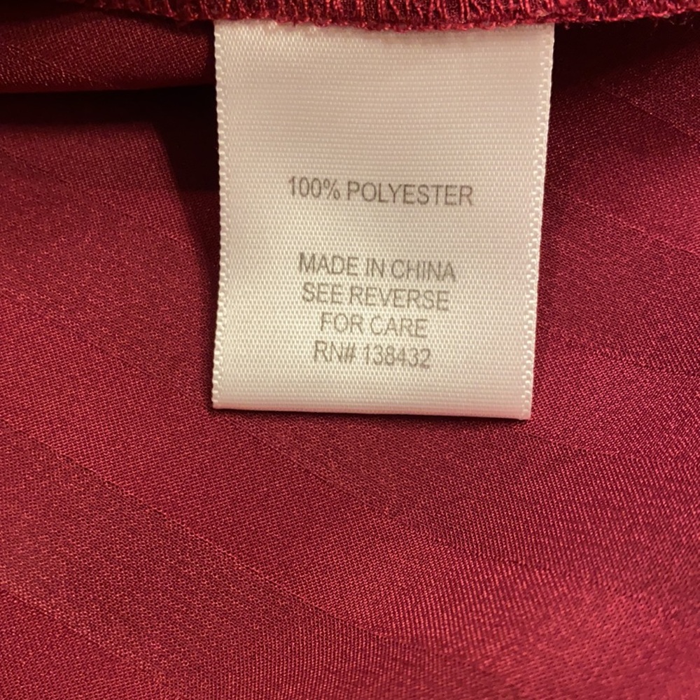 Modcloth Striped Raspberry Button Down Blouse - image 7